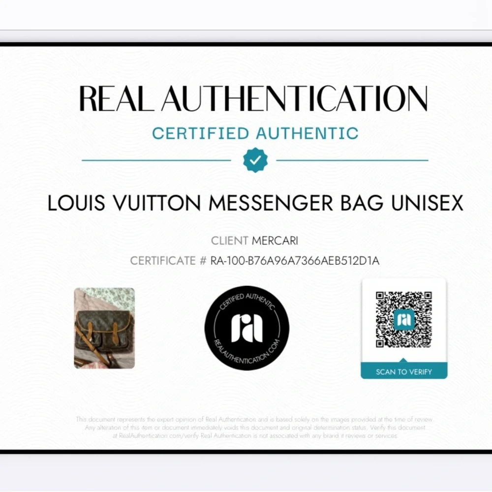 Louis Vuitton Monogram Canvas Messenger Bag in Brown and Tan